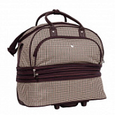 Дорожная сумка TsV 530.2 white/brown