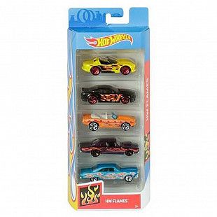 Набор подарочный Hot Wheels из 5 машинок (1806 FYL19)