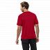 Футболка мужская Jack Wolfskin Crosstrail T Men ruby red