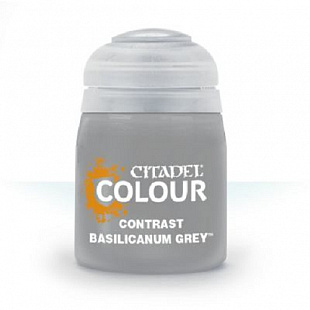 Краска для миниатюр Games Workshop Warhammer Contrast: Basilicanum Grey 18ML 29-37