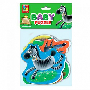 Беби пазлы Vladi Toys Животные VT1106-65