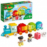 Конструктор LEGO Duplo Поезд с цифрами — учимся считать 10954