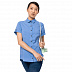 Рубашка женская Jack Wolfskin Matata Shirt W cornflower checks