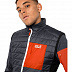 Ветрозащитный утепленный жилет мужской Jack Wolfskin Routeburn Vest M ebony