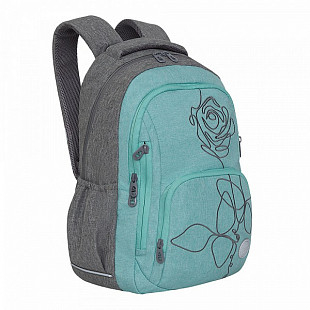 Рюкзак GRIZZLY RD-143-2 /1 grey/mint