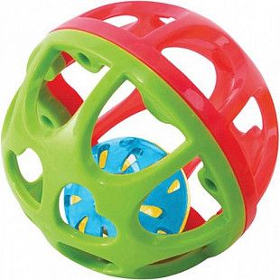 Погремушка PlayGo Развивающий мяч 1515 green/red