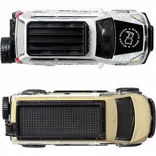 Набор машинок Hot Wheels Mercedes-Benz Sprinter Tourer & '05 Toyota Land Cruiser Prado (HBL96 HRR76)
