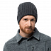 Шапка Jack Wolfskin Stormlock Rip Knit Cap ebony 1907121-6230