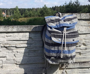 Рюкзак из льна польский