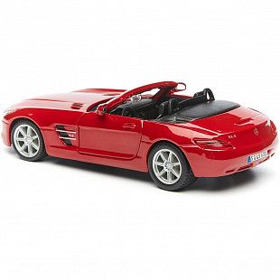 Коллекционная машина Bburago 1:32 Mercedes-Benz SLS AMG Cabrio (18-43035) Red