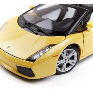 Машинка Bburago 1:18 Lamborghini Gallardo Spyder (18-12016) yellow