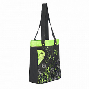 Сумка городская GRIZZLY MD-409-2 /3 black/light green