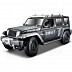 Масштабная модель автомобиля Maisto 1:18 Джип SWAT (36211) grey