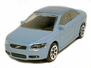 Машинка Bburago 1:43 Volvo C70 Coupe (18-30001/18-30132) blue