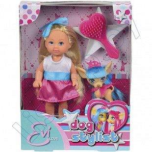 Кукла Evi Love Dog Stylist 12 см. (105730944) blue