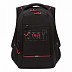 Рюкзак городской GRIZZLY RU-138-3 /3 black/red