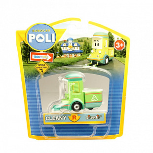 Игрушка Robocar Poli Клини металлическая машинка 6 см 83167
