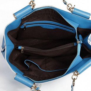 Женская сумка из кожи Pola 4485 blue