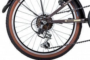 Велосипед Novatrack Aurora 20" (2020) 20FAURORA6S.BN20 brown