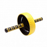 Ролик гимнастический Body Form BF-WG04 black/yellow