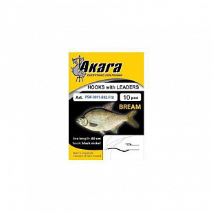 Поводок с крючком Akara Bream (Лещ) SW-0091