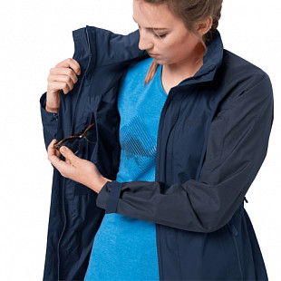Куртка женская Jack Wolfskin Brecon Range Jkt W dark indigo