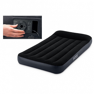 Надувной матрас Intex с подголовником Twin Classic 64146