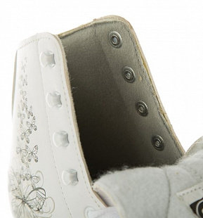 Коньки фигурные Спортивная коллекция Ladies Velvet Lux white