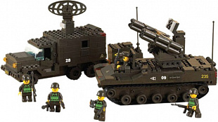 Конструктор Sluban Сухопутные войска ЗРК и РЛС M38-B6700