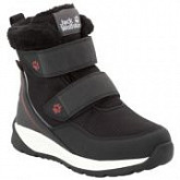 Ботинки детские Jack Wolfskin Polar Wolf Texapore Mid Vc K black / white