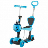 Самокат-кикборд Novatrack Disco-kids 120SB.DISCOKIDS.BL9 Blue