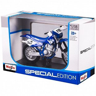Масштабная модель мотоцикла Maisto 1:18 Yamaha TT-R 250 39300 (20-00311) Blue НОВОЕ ПОСТУПЛЕНИЕ