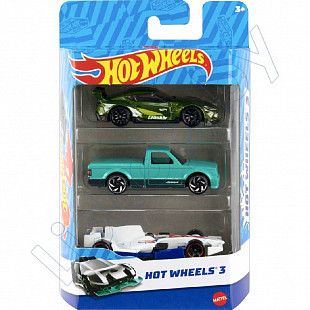 Набор машинок Hot Wheels 3 шт. (K5904 №117)