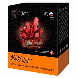 Игровой набор Трюки науки Идеальный кристалл бордовый Z116