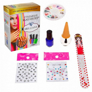 Набор Стильный маникюр Brilliant Каррас M006