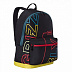 Городской рюкзак GRIZZLY RQ-007-1 /1 black/yellow