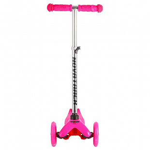 Самокат-кикборд Novatrack Disco-kids Pink 120H.DISCOKIDS.PN7