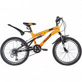 Велосипед Novatrack Titanium 20" (2020) 20SS6V.TITANIUM.OR20 orange