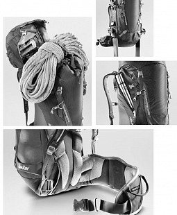 Рюкзак Deuter Guide 35+ 3361117-2325 khaki/navy