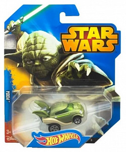 Машинка Hot Wheels Звездные войны Yoda (CGW35)