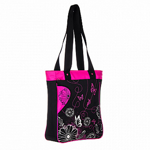 Сумка городская GRIZZLY MD-409-2 /2 black/fuchsia