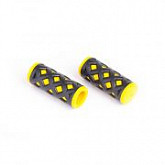 Грипсы HY-500-3G L-75 black/yellow