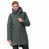 Пальто женское Jack Wolfskin Monterey Bay Coat greenish grey