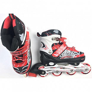 Роликовые коньки Ausini 0816 red