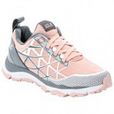 Полуботинки женские Jack Wolfskin Trail Blaze Vent Low W light pink / grey