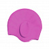 Шапочка для плавания силиконовая с выемками для ушей Bradex SF 0302 Pink