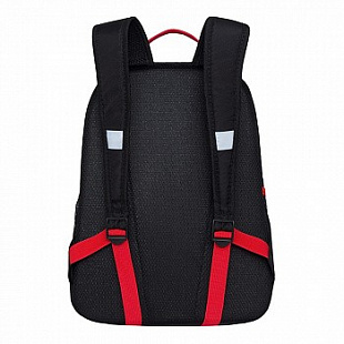 Рюкзак школьный GRIZZLY RB-051-3 /1 black/red