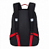 Рюкзак школьный GRIZZLY RB-051-3 /1 black/red