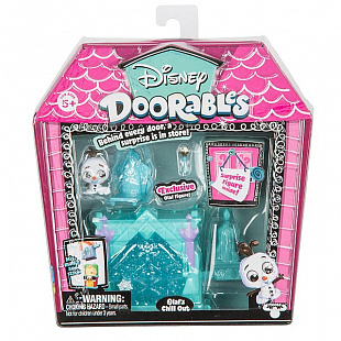 Мини-набор сюрприз Moose Disney Doorables 2 фигурки 69406