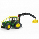 Игрушка Bruder Трактор John Deere лесной с манипулятором 03053